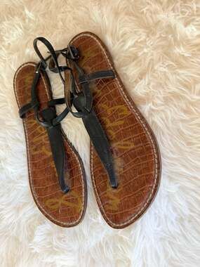 Sam Edelman Gigi Thong Ankle Strap Sandals